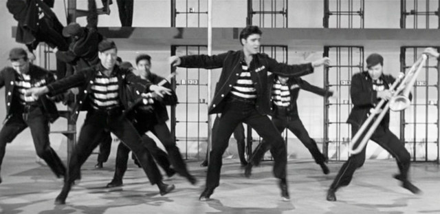 Dancing men black white outfits free wallpaper - medium preview image