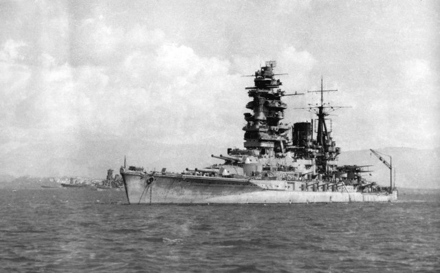 Battleship floating boat ocean sky free wallpaper - medium preview image