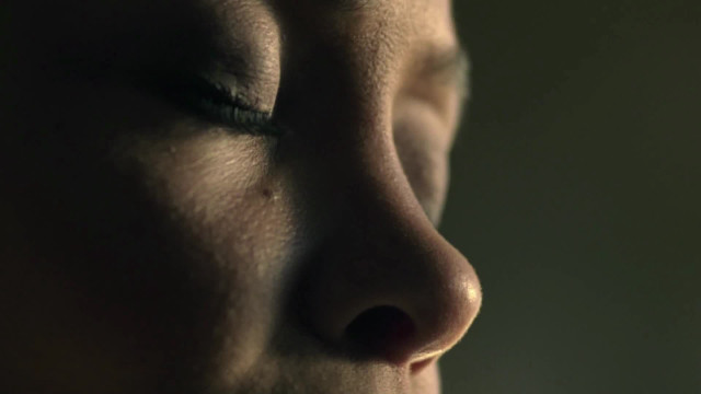Close up person eyes closed free wallpaper - medium preview image