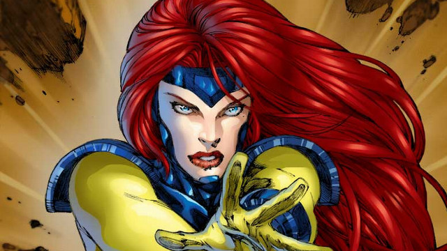 Woman red hair blue eyes #21 free wallpaper - medium preview image