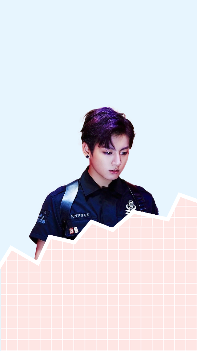 Purple haired man cellphone aesthetic free wallpaper - medium preview image