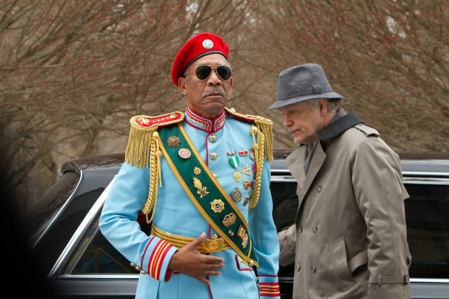 Man uniform suit hat car free wallpaper - medium preview image