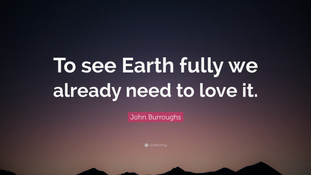 John buonough quote love earth free wallpaper - medium preview image