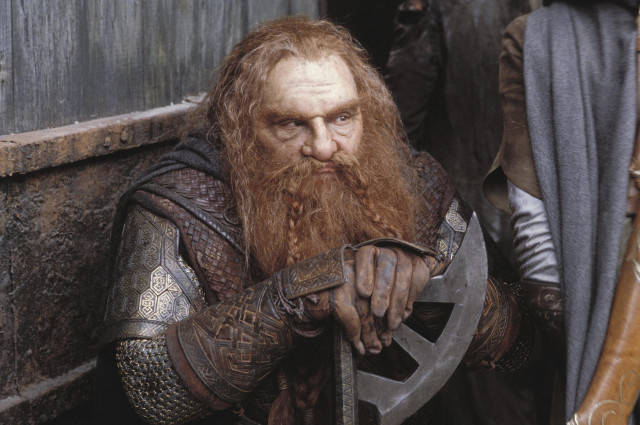 Bearded man sword shield shoulder free wallpaper - medium preview image
