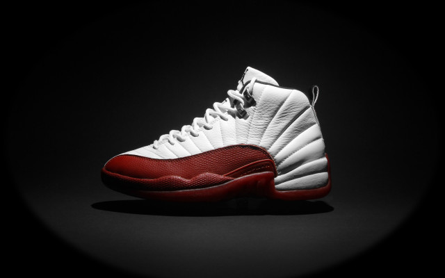 White red shoe black red free wallpaper - medium preview image