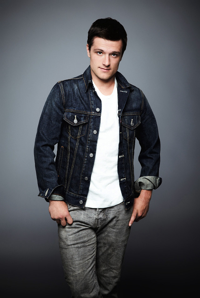 Man jean jacket posing picture free wallpaper - medium preview image