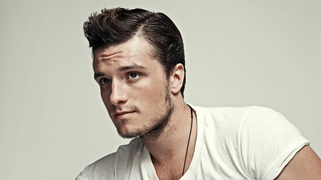 Man white shirt necklace serious #2 free wallpaper - medium preview image