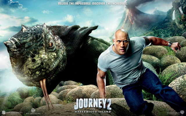 Man dinosaur journey2 island poster free wallpaper - medium preview image