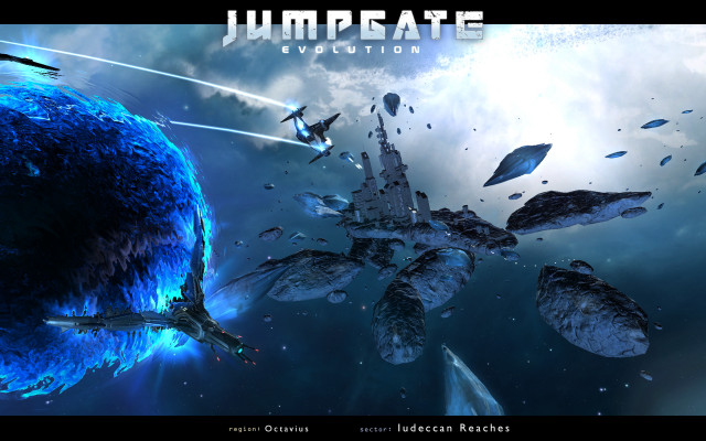 Sci fi astronaut aurora city free wallpaper - medium preview image