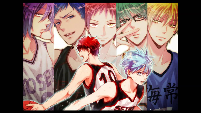 Anime characters colored hair glasses #3 free wallpaper - medium preview image