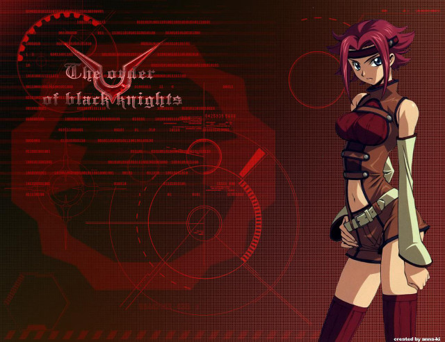 Woman short skirt boots red free wallpaper - medium preview image