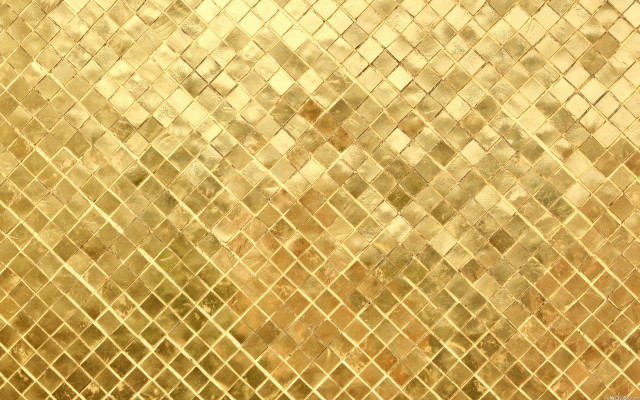 Gold tiled wall vases decorative free wallpaper - medium preview image