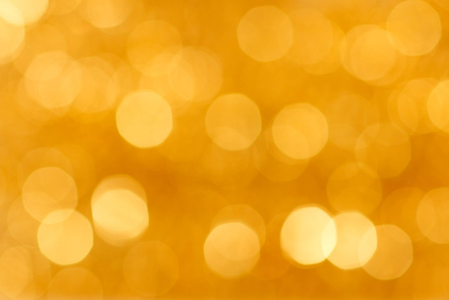 Blurry yellow background circles of free wallpaper - medium preview image