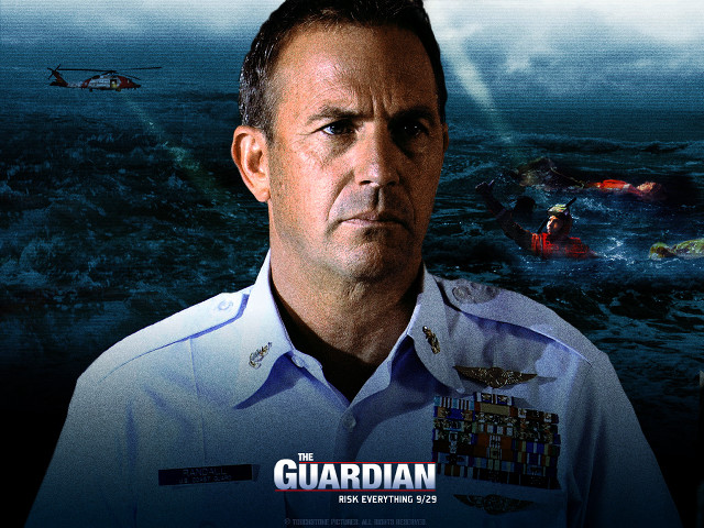 Man uniform boat ocean background free wallpaper - medium preview image