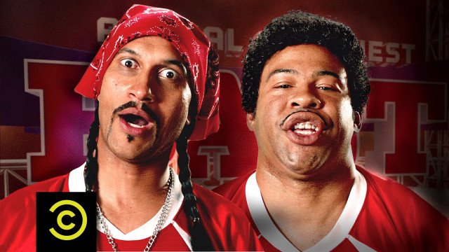 Two men red bandanas surprised free wallpaper - medium preview image