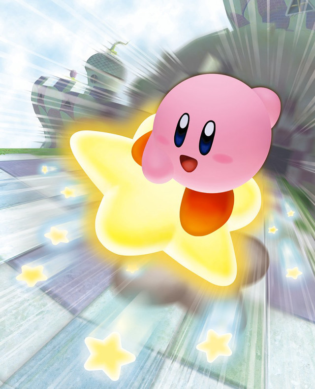 Pink star smiling face eyes free wallpaper - medium preview image
