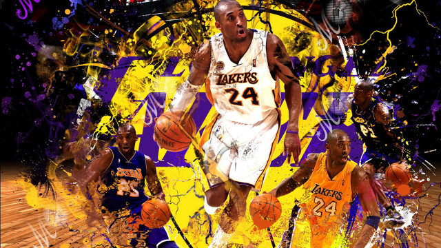 Basketball player number basketball paint free wallpaper - medium preview image