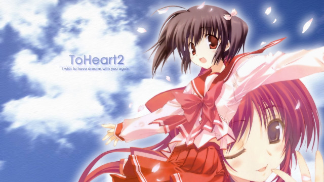 Girl red dress sword blue free wallpaper - medium preview image