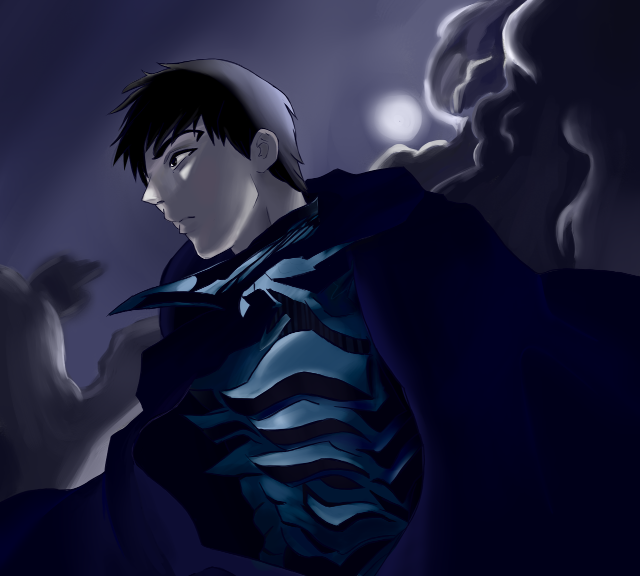 Man cape cellphone dark cloud free wallpaper - medium preview image