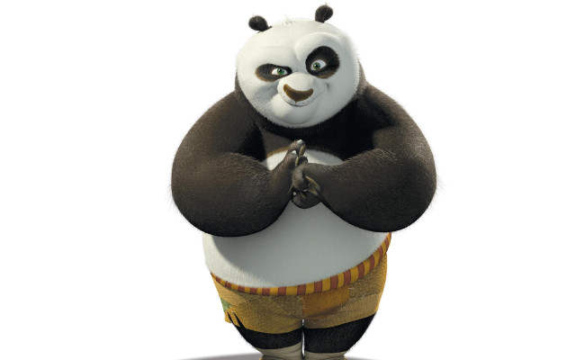 Panda bear arms crossed eyes free wallpaper - medium preview image