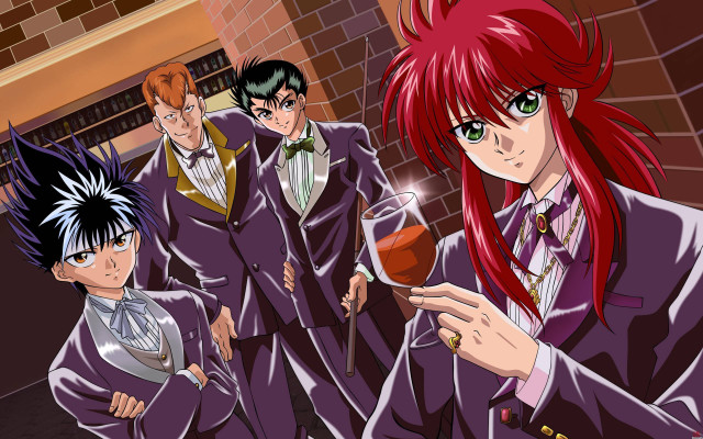 Group suits wine glasses celebration free wallpaper - medium preview image