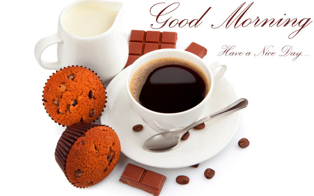 Coffee cookies plate milk chocolate free wallpaper - medium preview image