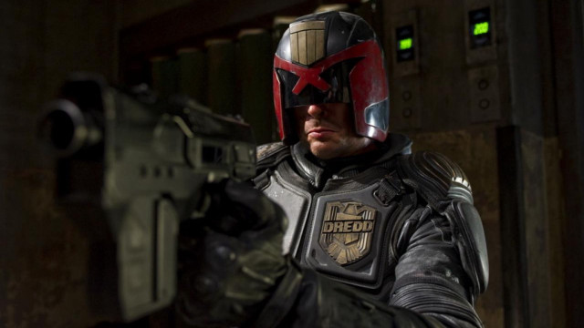 Man helmet gun room door free wallpaper - medium preview image