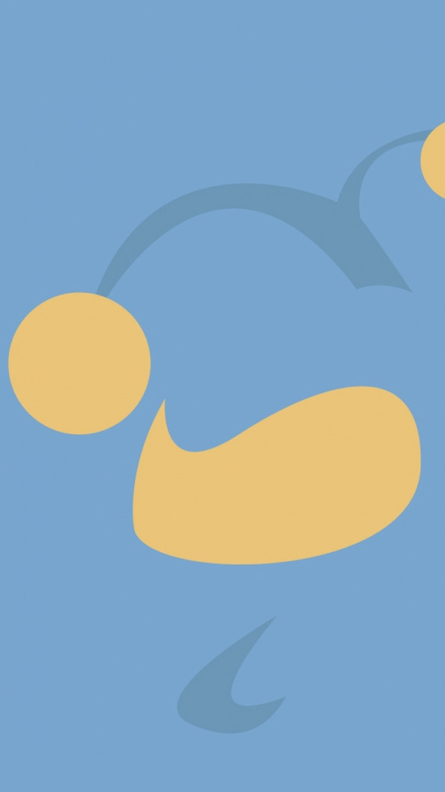 Blue yellow background circles yellow free wallpaper - medium preview image