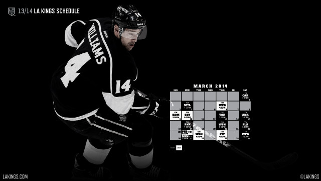 Hockey player black jersey calendar free wallpaper - medium preview image