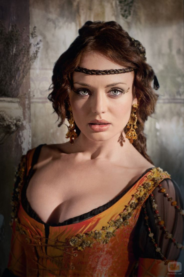 Woman pre raphaelite portrait brown free wallpaper - medium preview image
