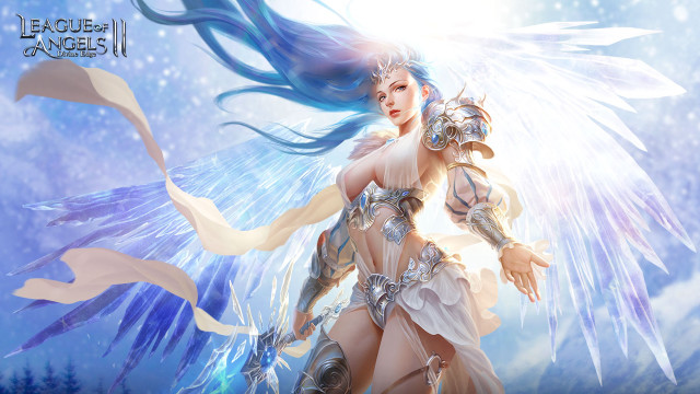 Woman costume wings sword hand #3 free wallpaper - medium preview image