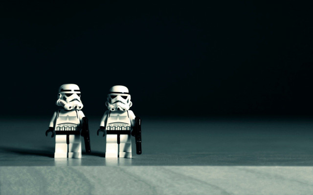 Lego white skeleton star wars free wallpaper - medium preview image
