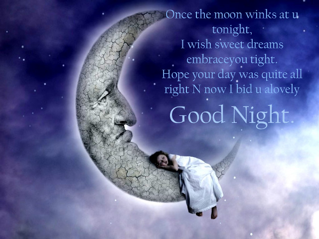 Woman laying on moon message #2 free wallpaper - medium preview image
