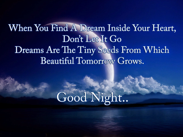 Sky clouds quote night beauty free wallpaper - medium preview image