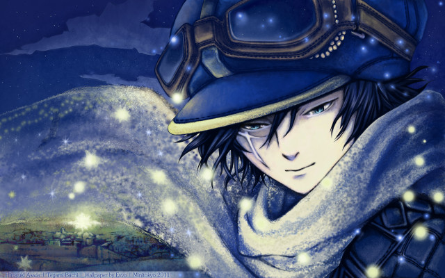 Snowy astronaut steampunk night milkyway free wallpaper - medium preview image