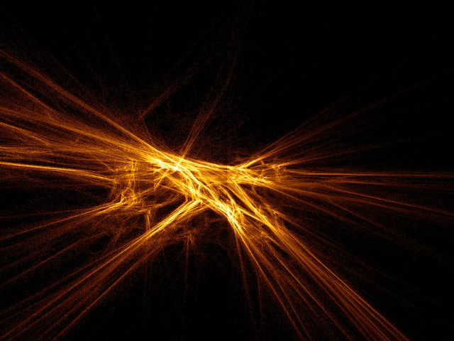 Yellow light dark sky black free wallpaper - medium preview image