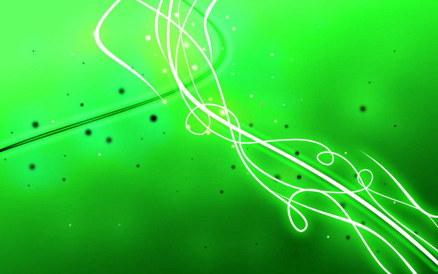 Green background white swirl black #3 free wallpaper - medium preview image
