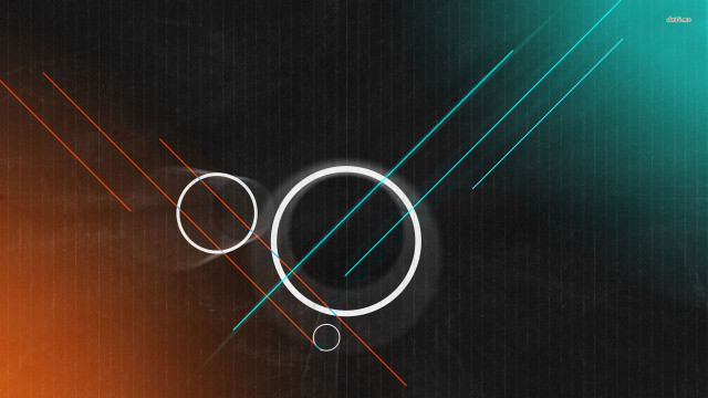Circle light dark background lines free wallpaper - medium preview image