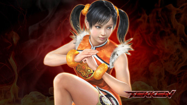 Girl costume cat tail red free wallpaper - medium preview image