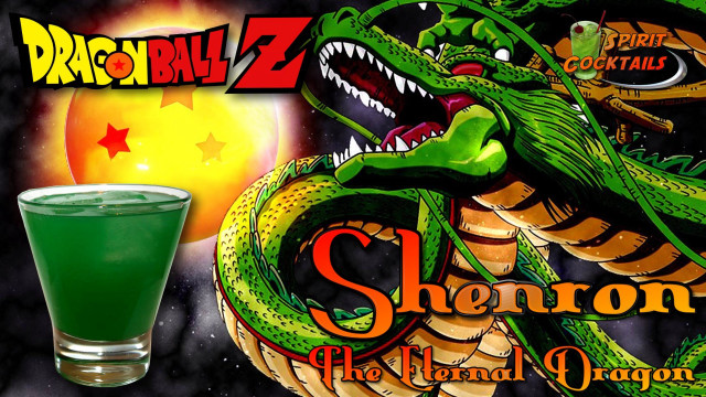 Dragon shotglass greenliquid blackbackground yellowstar free wallpaper - medium preview image