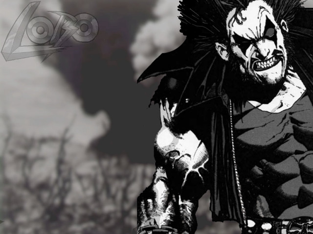 Mohawk black white demon image free wallpaper - medium preview image