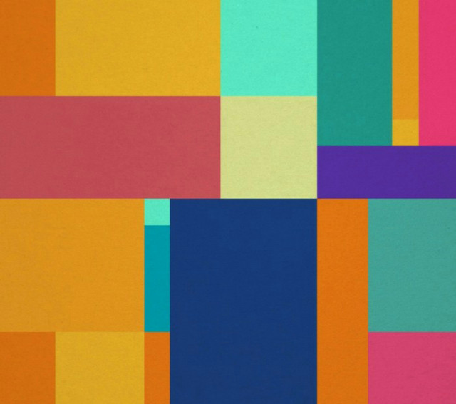 Colorful background squares lines blue free wallpaper - medium preview image