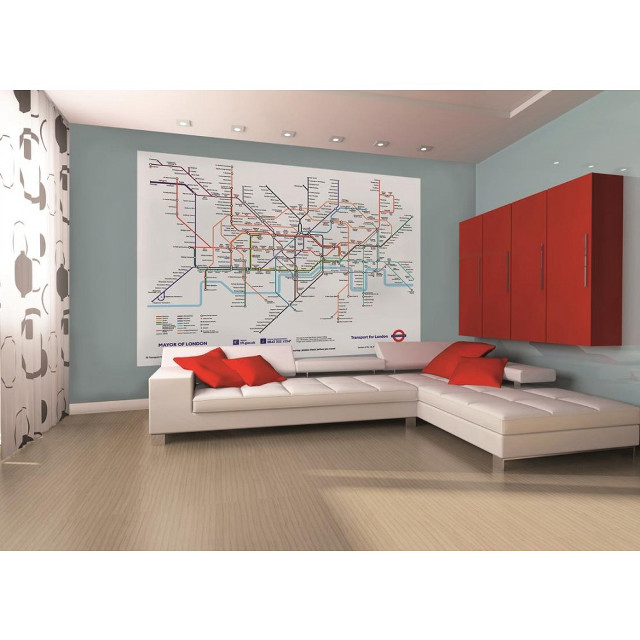 Subway map living room couch free wallpaper - medium preview image