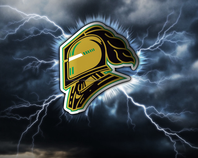 Helmet with helmet lightning clouds free wallpaper - medium preview image