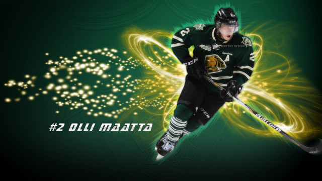 Man green uniform hockey green free wallpaper - medium preview image