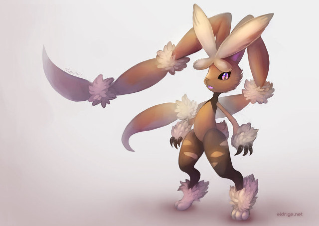 Cartoon character large tail long free wallpaper - medium preview image