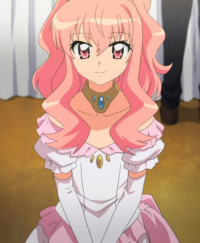 Woman pink hair necklace man free wallpaper - medium preview image