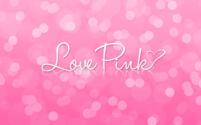 Love pink blurry hearts background free wallpaper - medium preview image