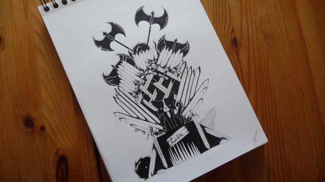 Game of thrones drawing paper free wallpaper - medium preview image