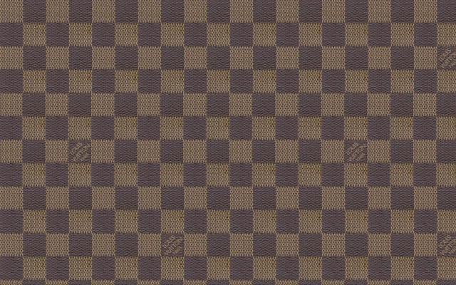 Brown black checkered fabric pattern free wallpaper - medium preview image